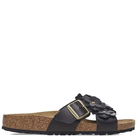 Birkenstock Siena Flower Embellishment Sandaler, Sort